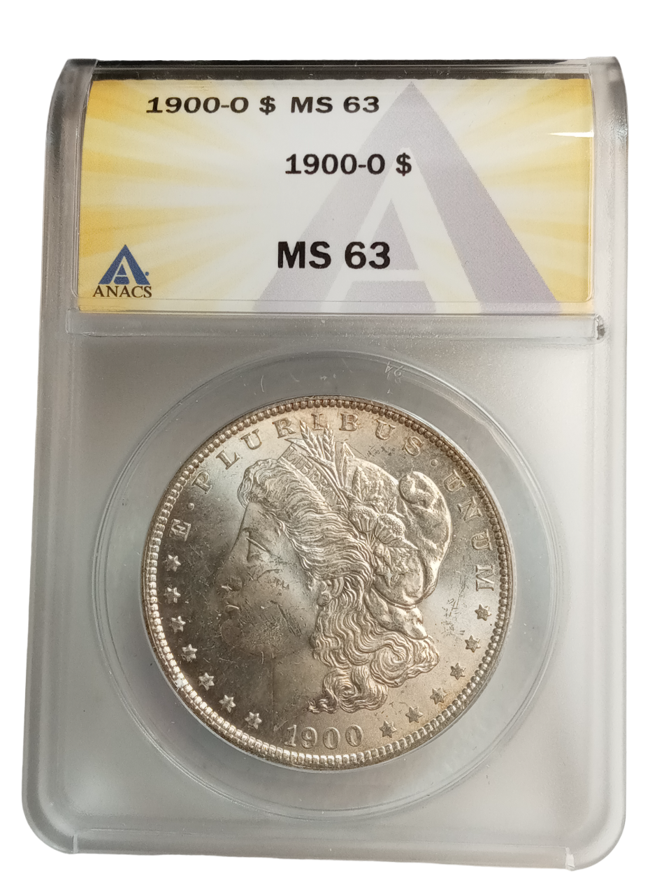 1900 deals Morgan Silver Dollar ms63 mint